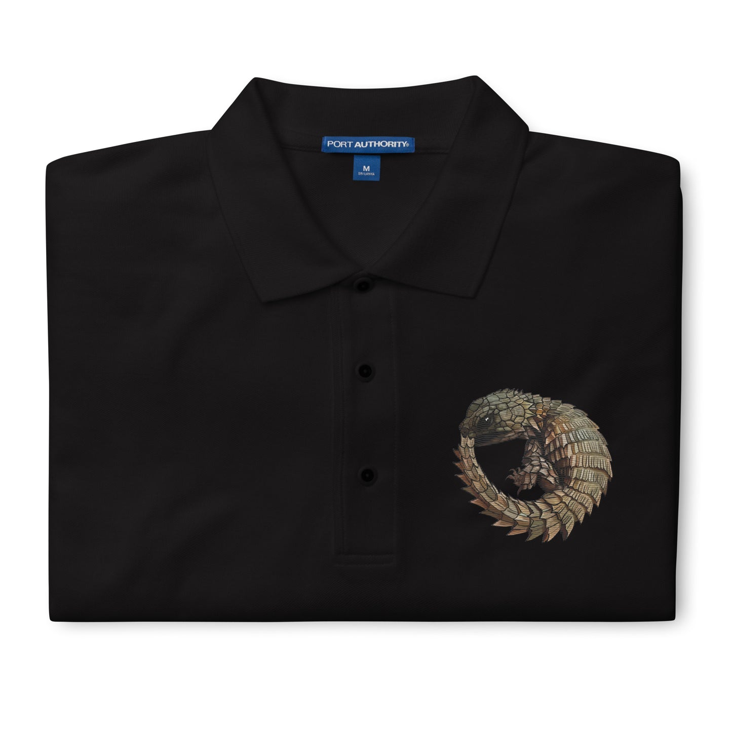 Armadillo Lizard Men's Premium Polo