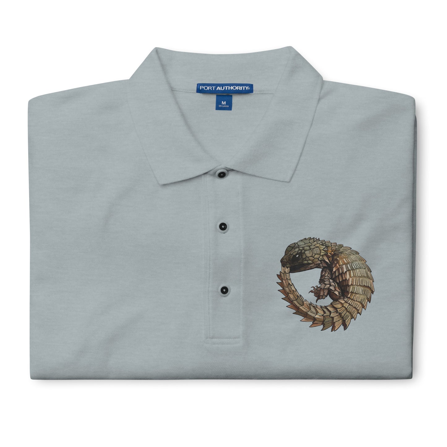 Armadillo Lizard Men's Premium Polo