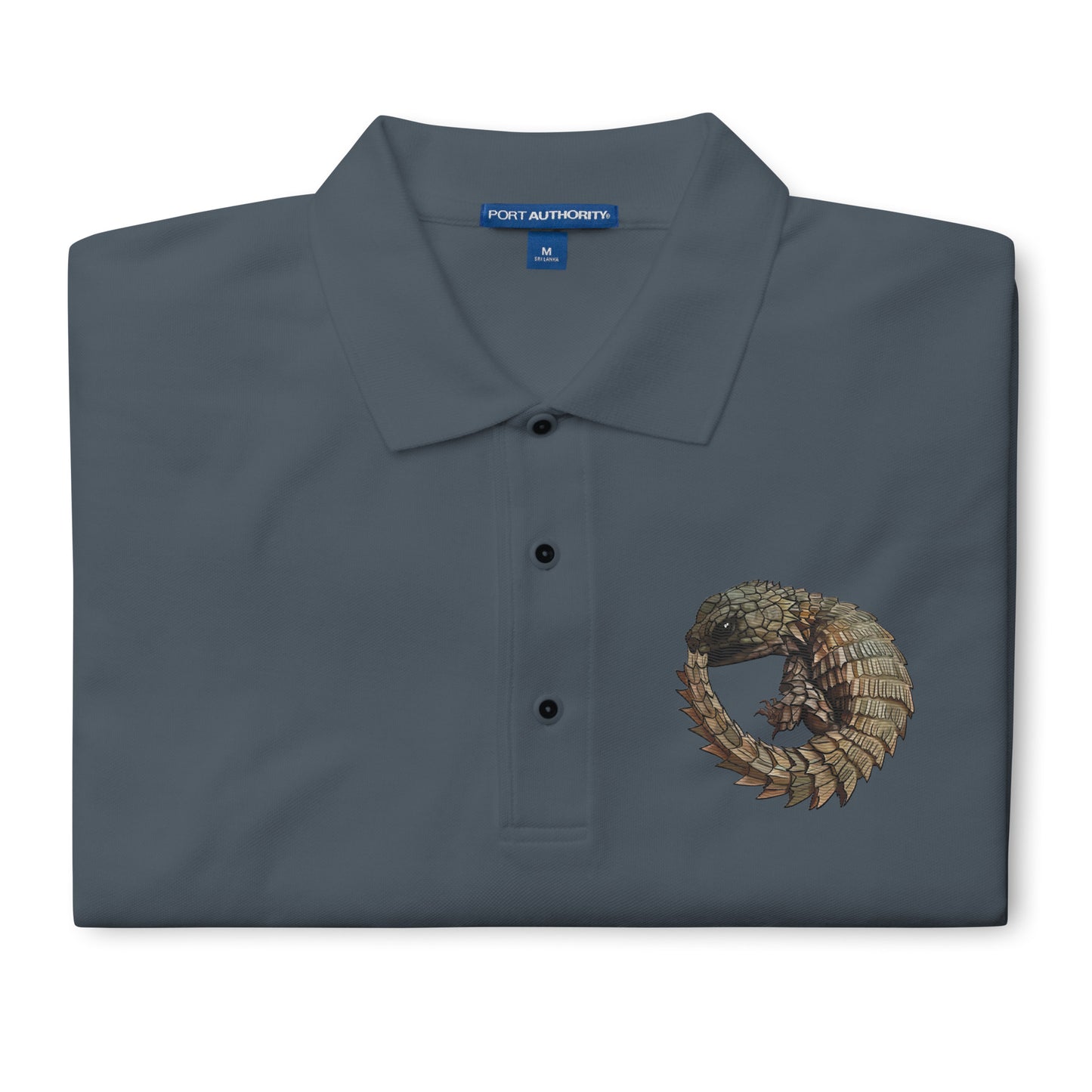 Armadillo Lizard Men's Premium Polo