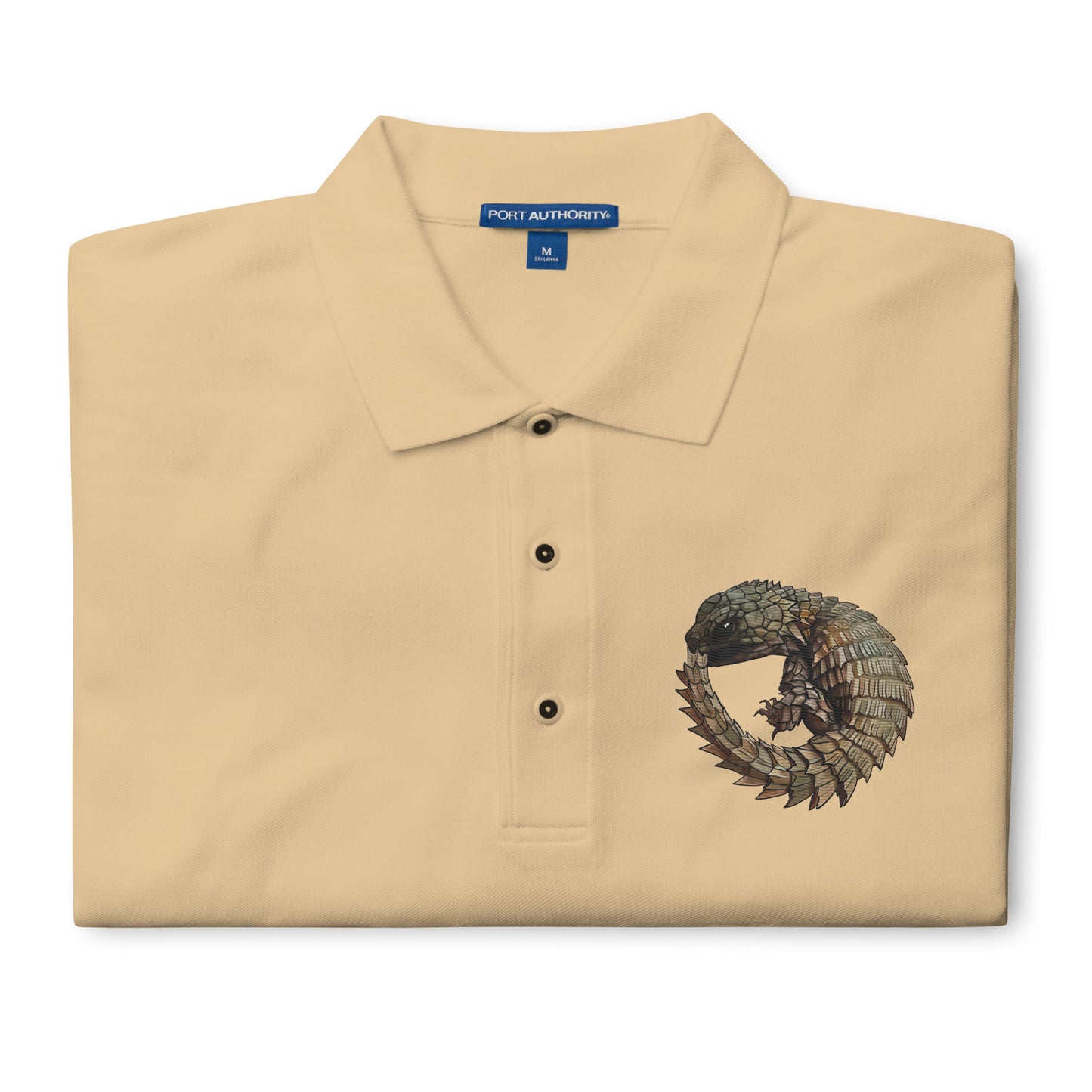 Armadillo Lizard Men's Premium Polo