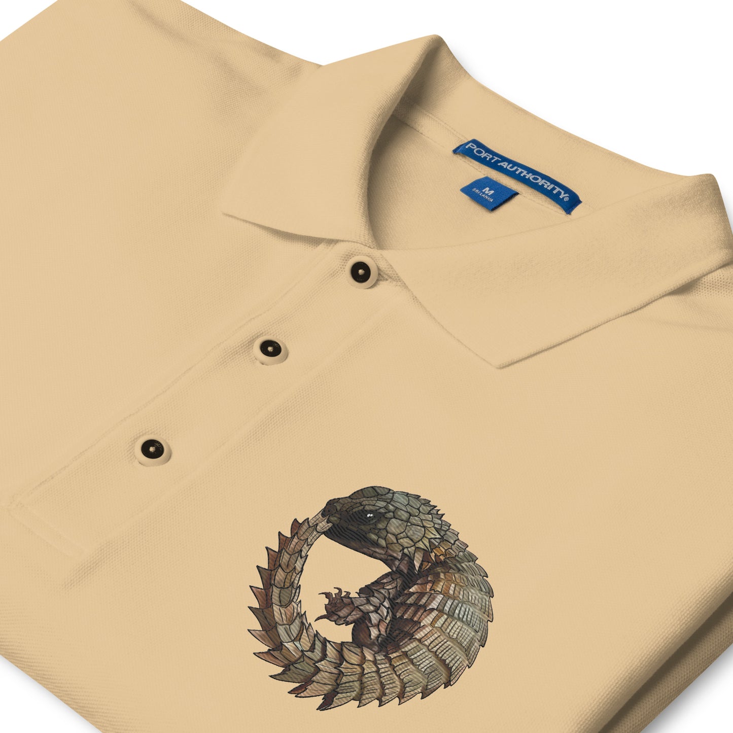 Armadillo Lizard Men's Premium Polo