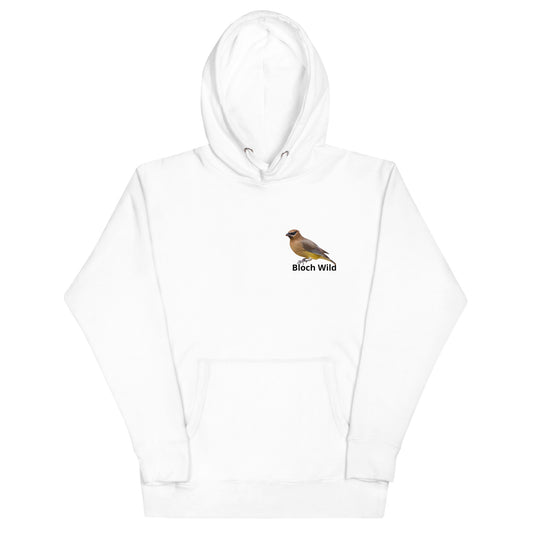 Cedar Waxwing Unisex Hoodie